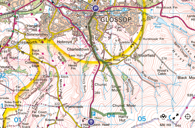All Line Rover trip Day 4: Manchester & Glossop – Visiting all the maps!