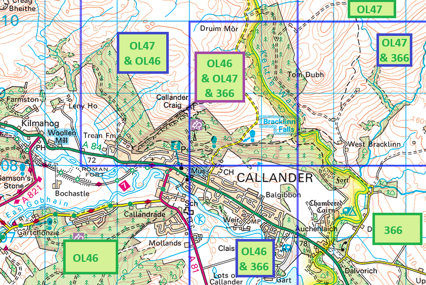 OL46: Callander – Visiting all the maps!